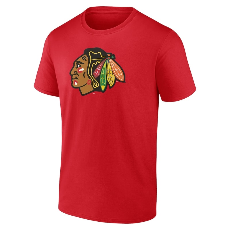 T-Shirt Fanatics Primary Logo Chicago Blackhawks Sr. - S25