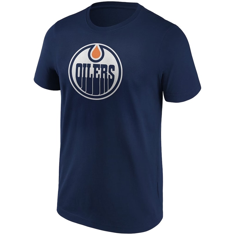 T-Shirt Fanatics Primary Logo Edmonton Oilers Sr. - S25