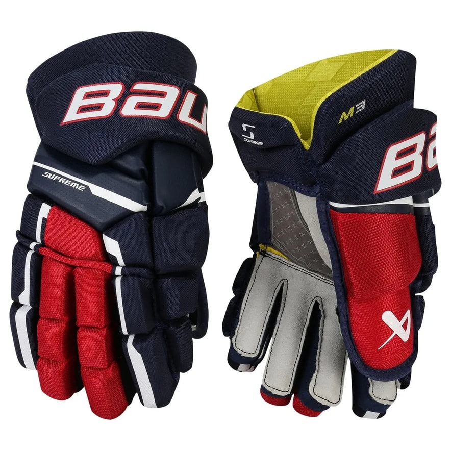 Bauer supreme gloves top