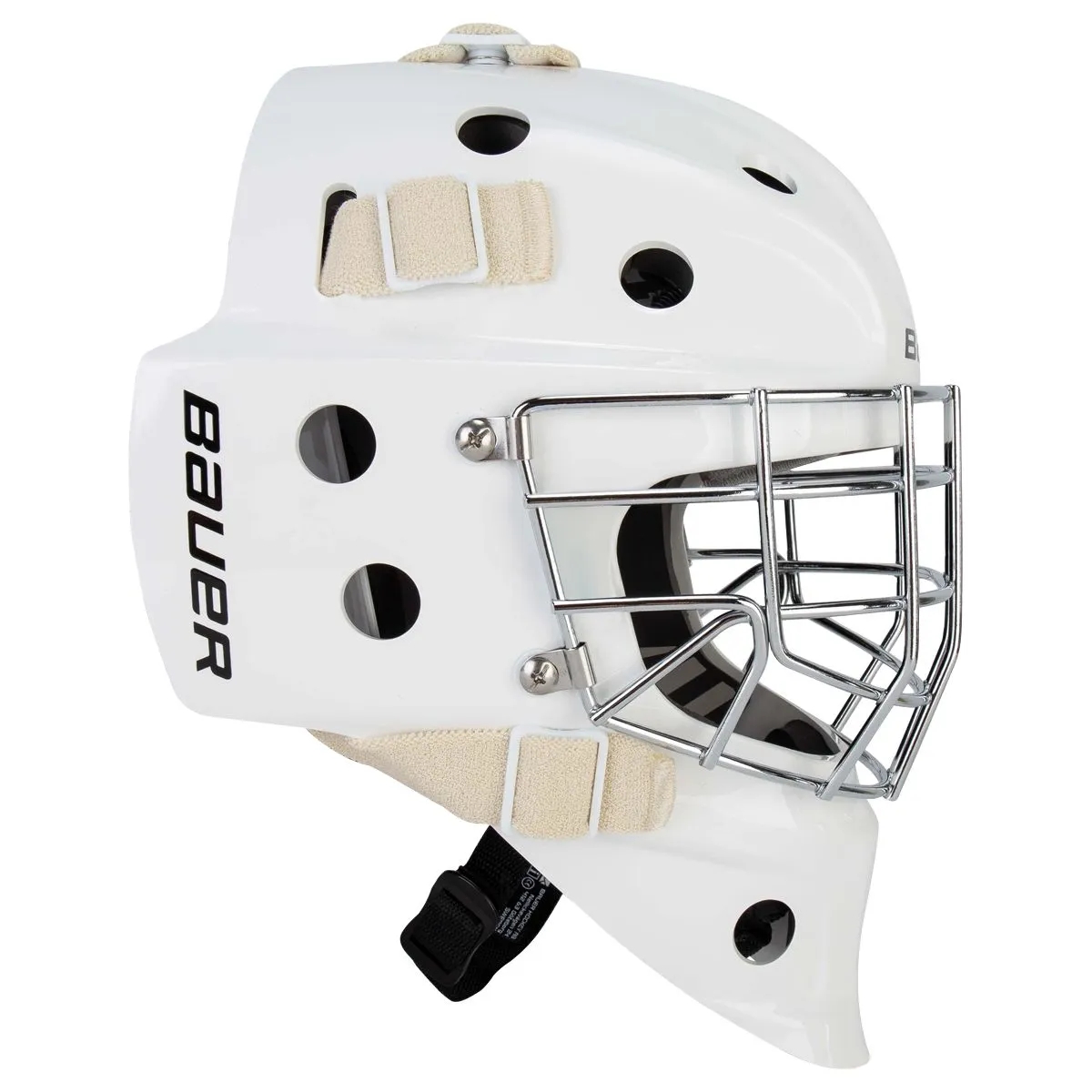 Goalie Mask Bauer 930 Certified Jr. White -S24product zoom image #3