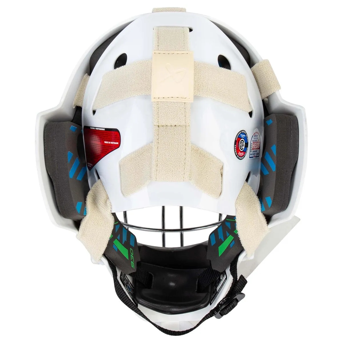 Goalie Mask Bauer 930 Certified Yth. White -S24product zoom image #4