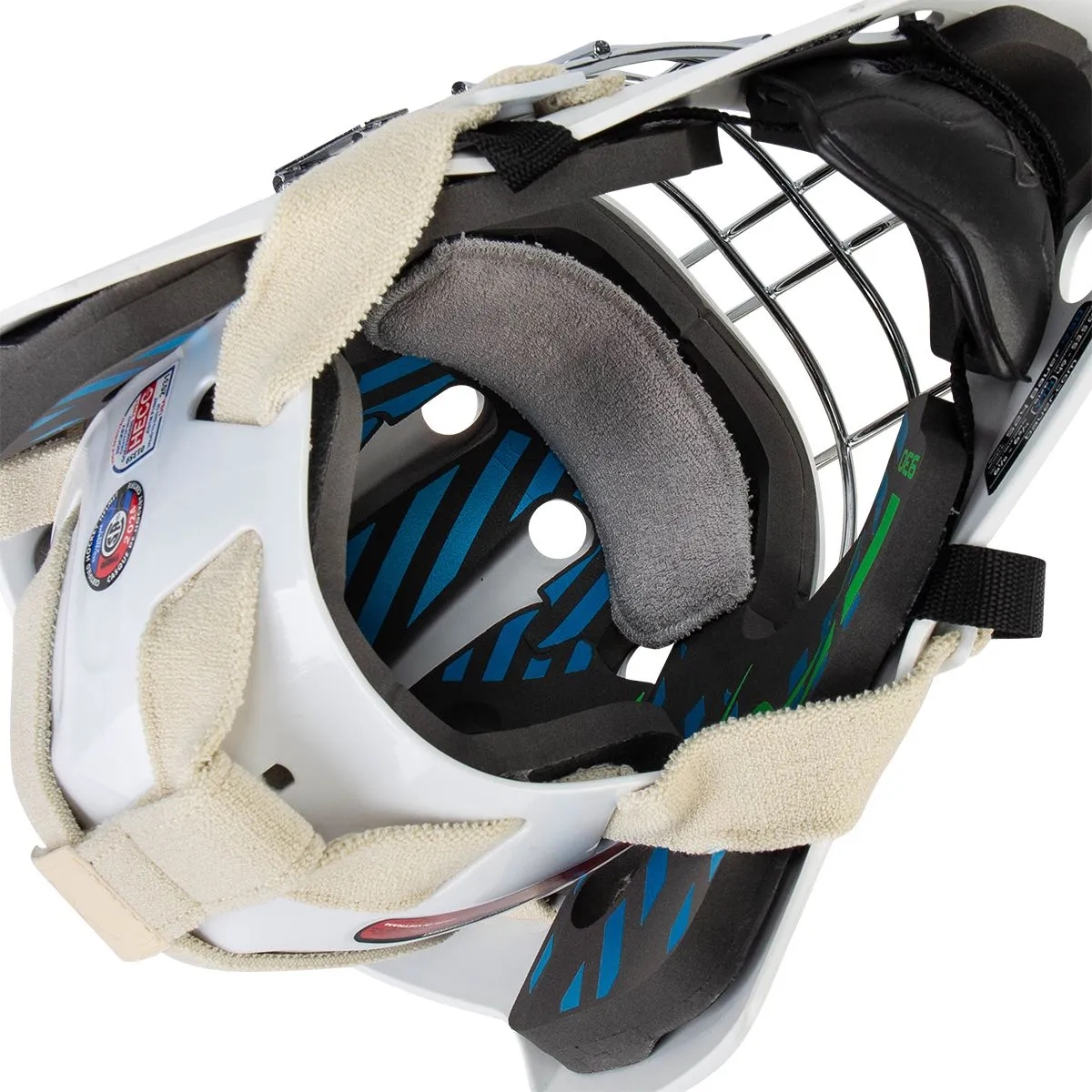Goalie Mask Bauer 930 Certified Yth. White -S24product zoom image #6