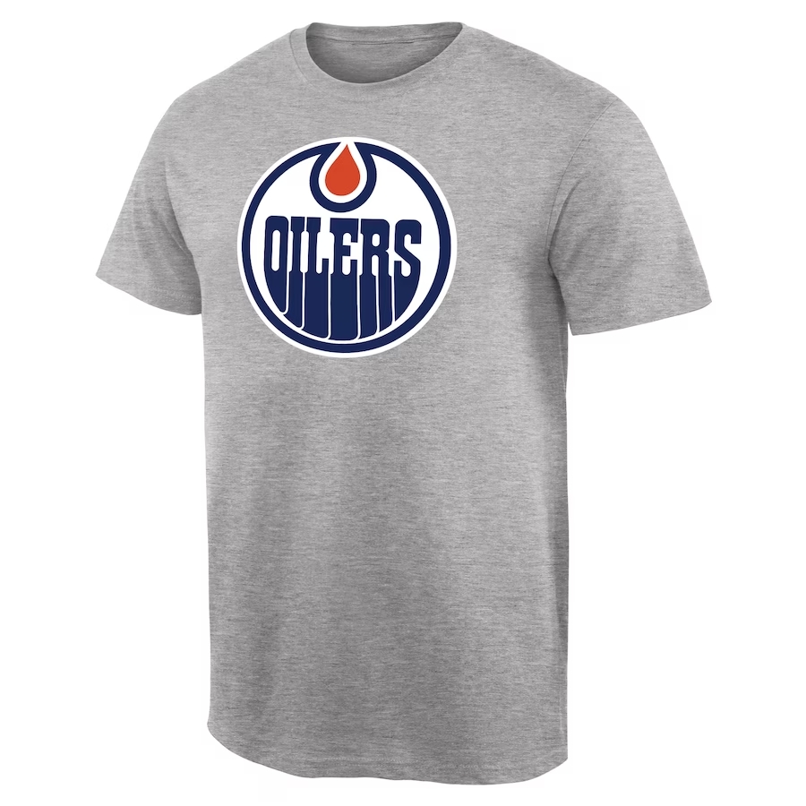 T-Shirt Fanatics Primary Logo Edmonton Oilers Sr.produktzoombild #1