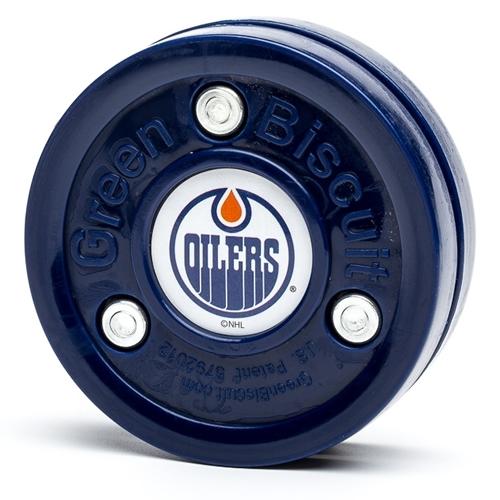 Edmonton Oilers Green Biscuit Training Puckproduct zoom image #1