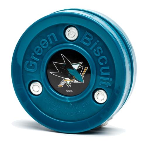 San Jose Sharks Green Biscuit Training Puckproduct zoom image #1