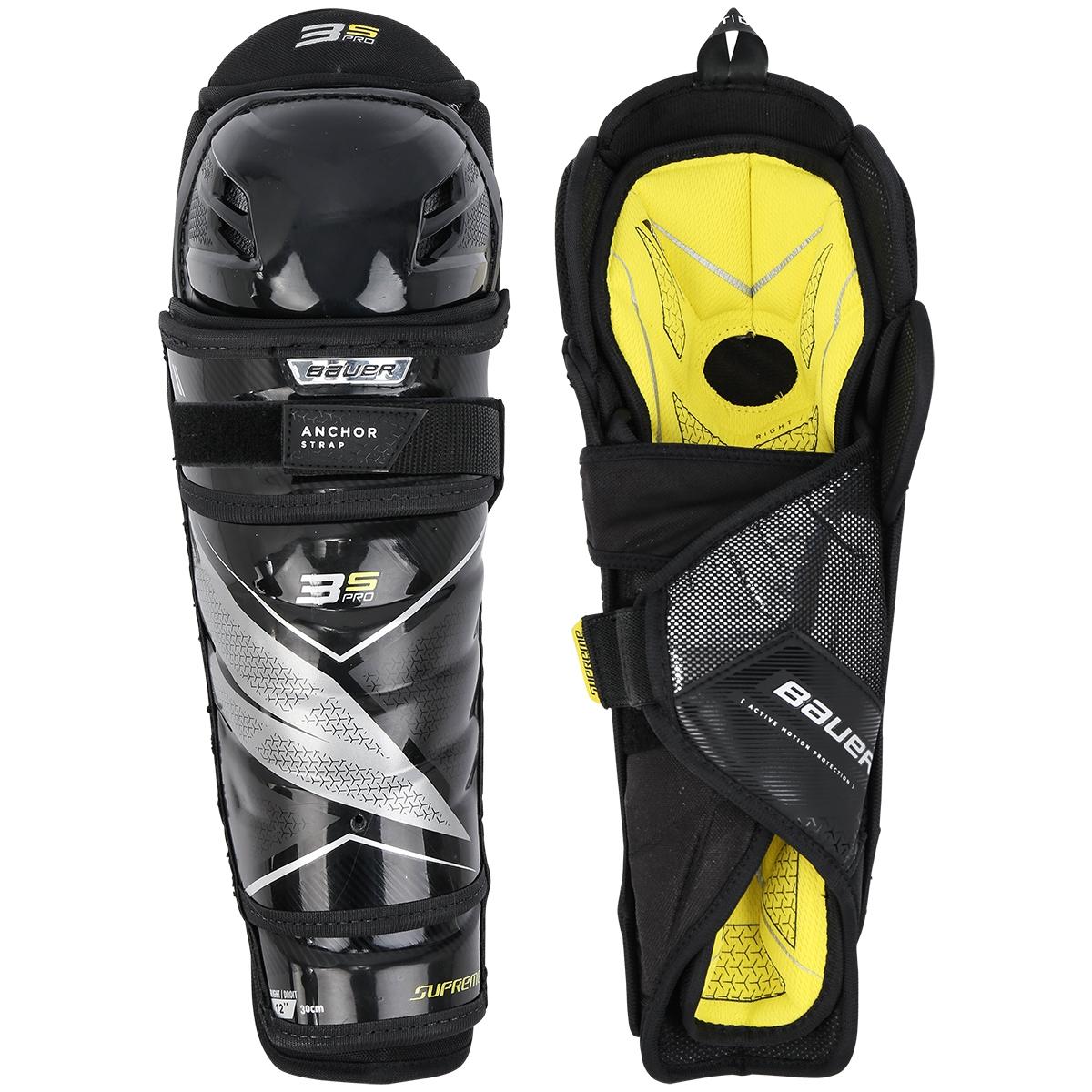Bauer Supreme 3S Pro Jr. Hockey Shin Guardsproduct zoom image #1