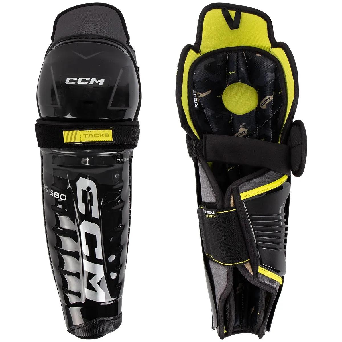 CCM Tacks 580 Jr. Hockey Shin Guardsproduct zoom image #1