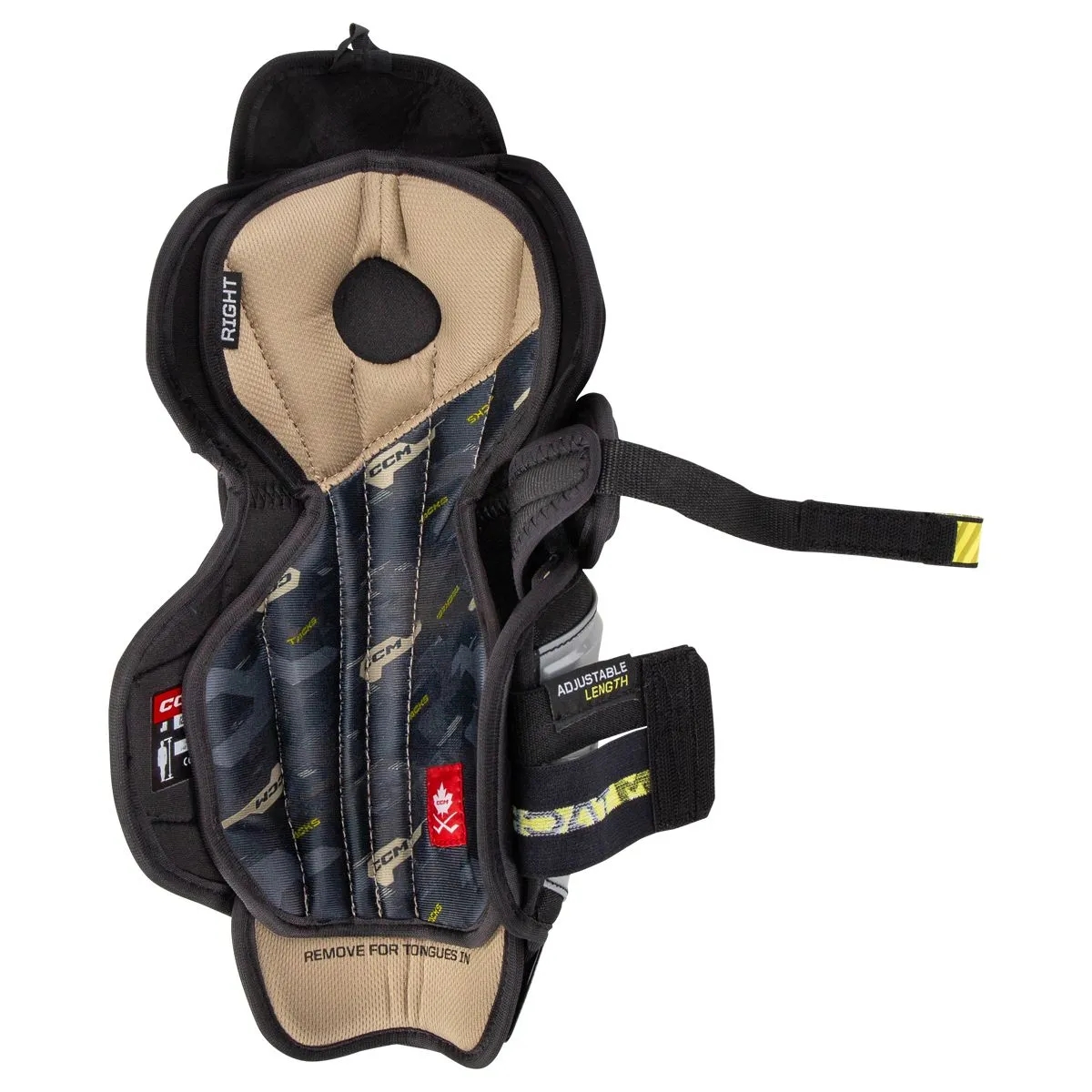 CCM Tacks AS-V Jr. Hockey Shin Guardsproduct zoom image #2
