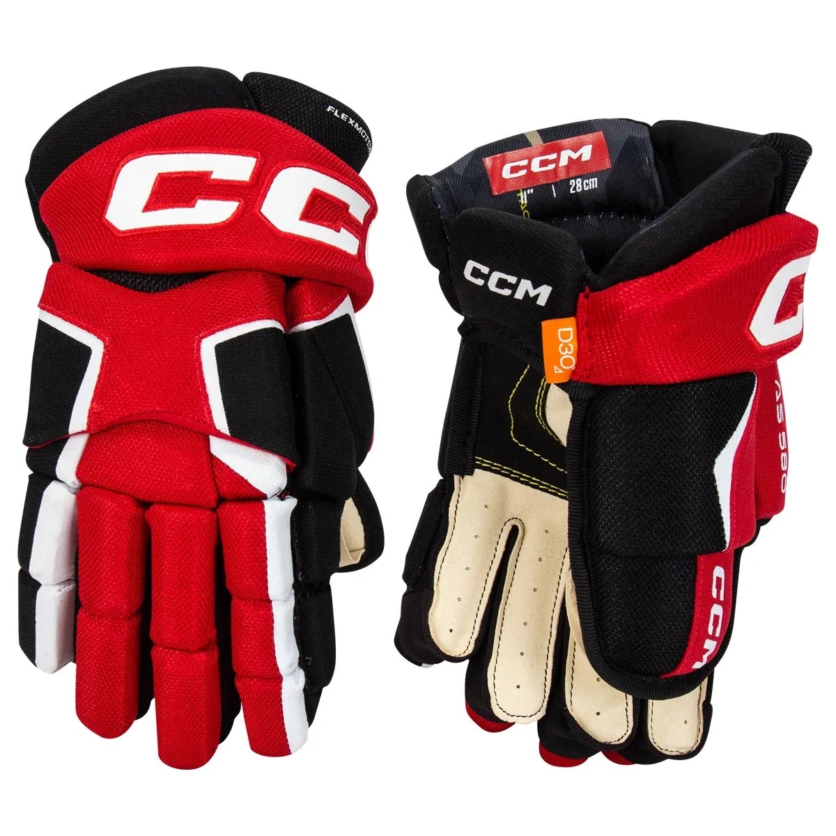 CCM Tacks 580 Jr. Hockey Glovesproduct zoom image #1