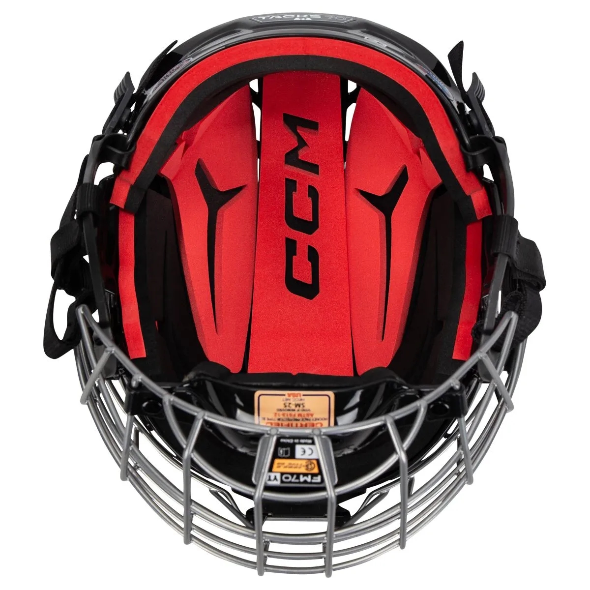 Hockeyhjälm CCM Tacks 70 Combo Yth.produktzoombild #6