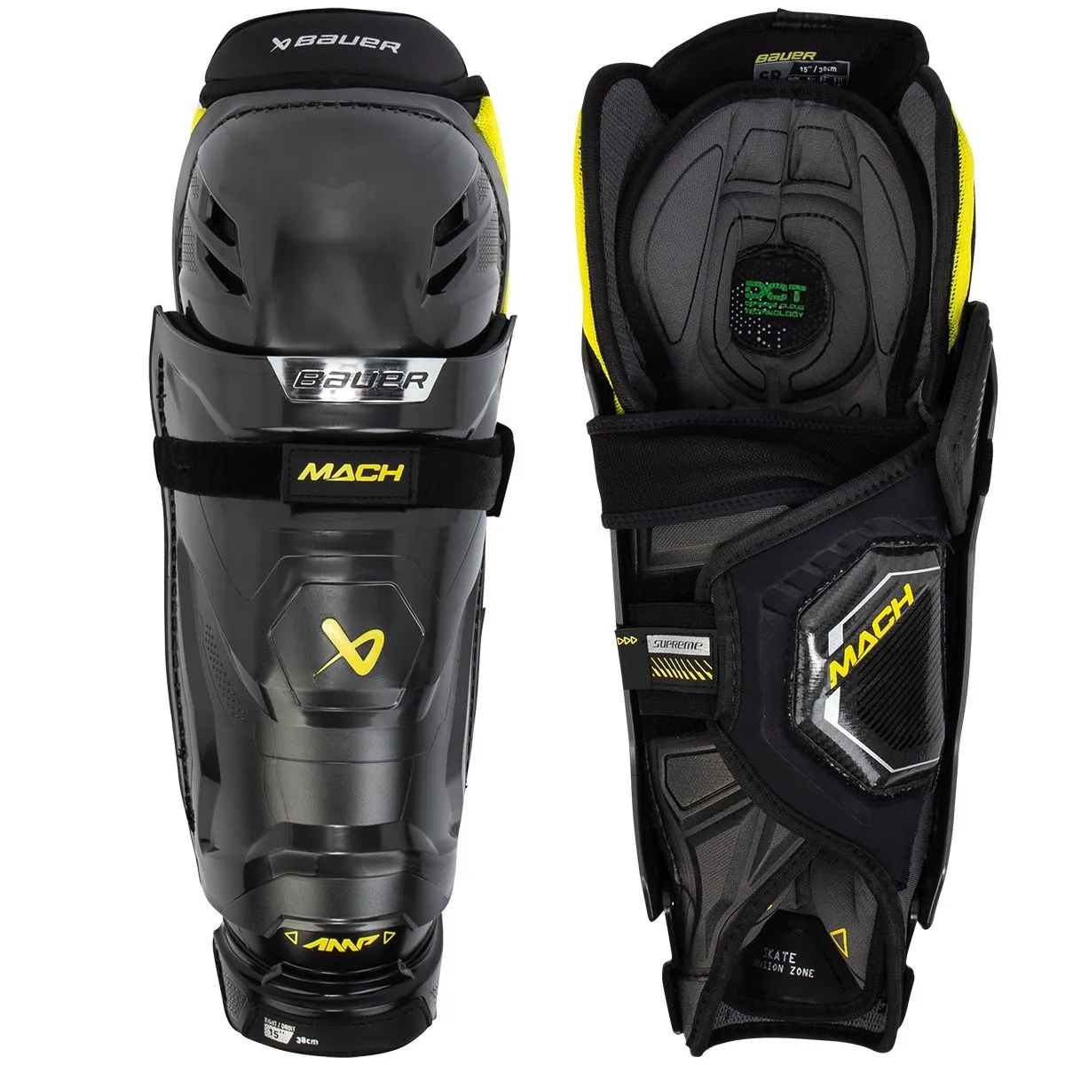 Hockey Shin Guards Bauer Supreme Mach Sr.product zoom image #1