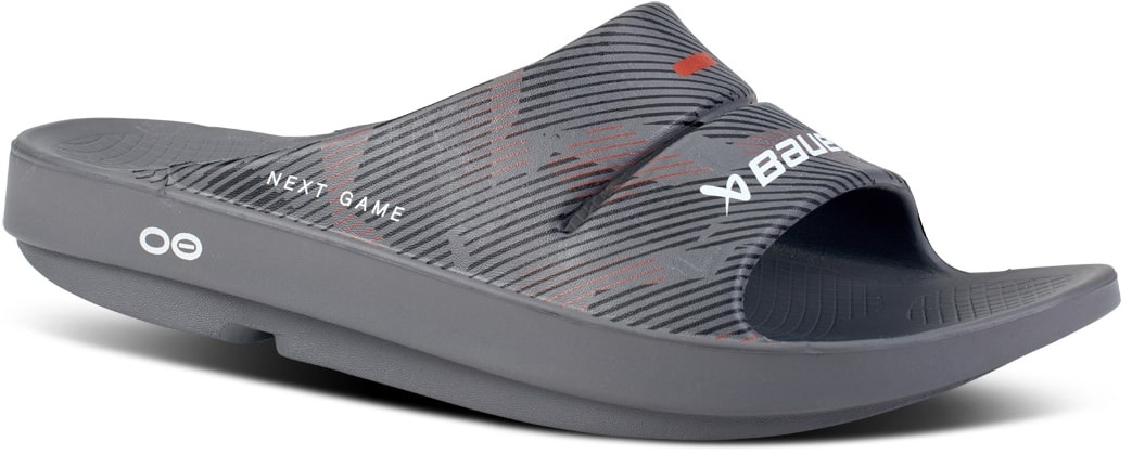 Shower Sandals Bauer X OOFOS Slide Grey -S23product zoom image #1