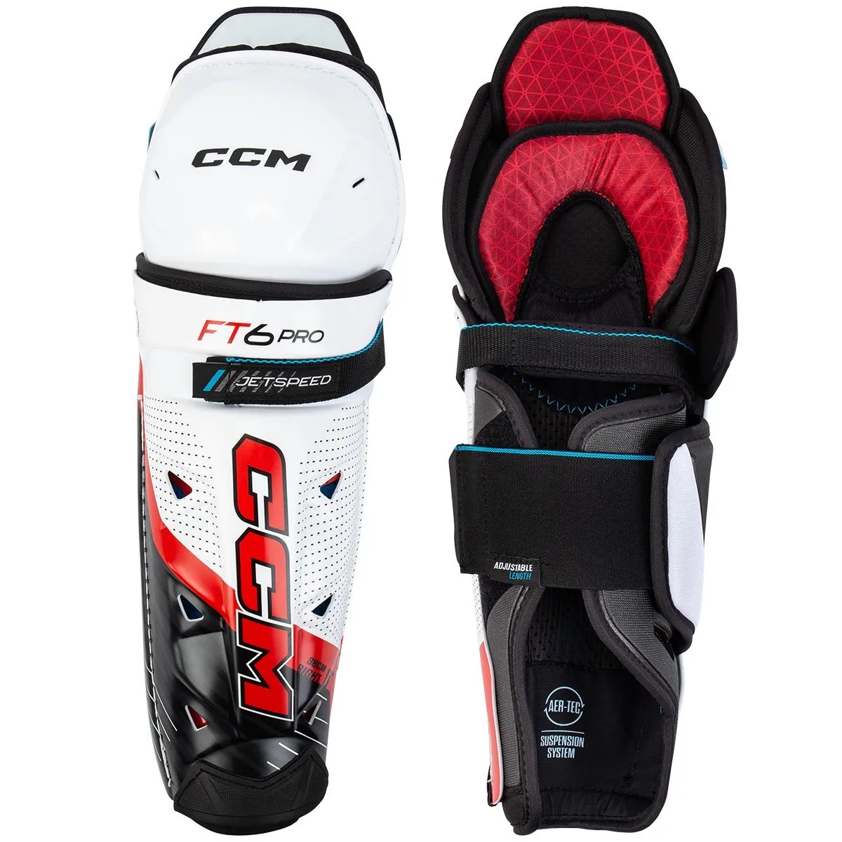 Hockey Shin Guards CCM Jetspeed FT6 Pro Sr.product zoom image #1
