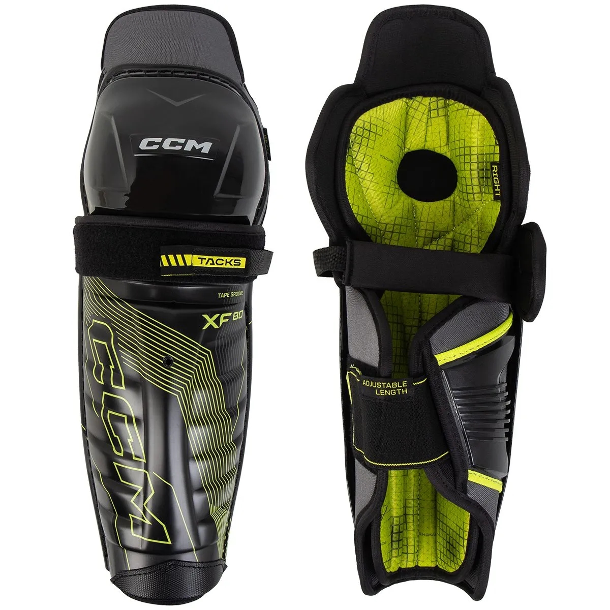Hockey Shin Guards CCM Tacks XF 80 Jr.product zoom image #1
