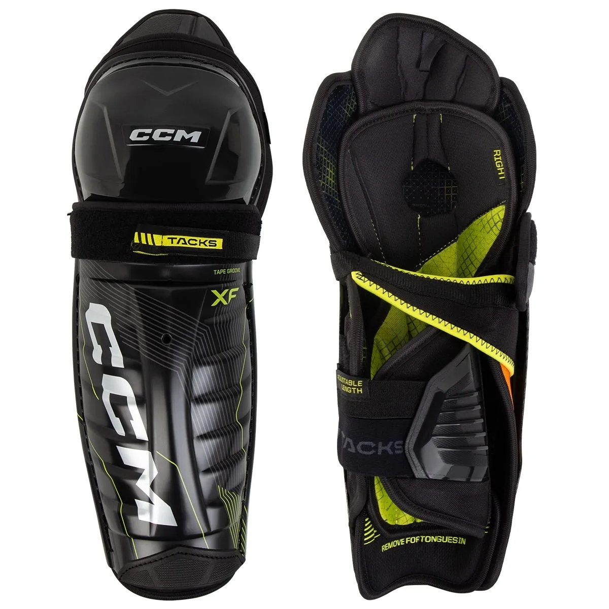 Hockey Shin Guards CCM Tacks XF Jr.product zoom image #1