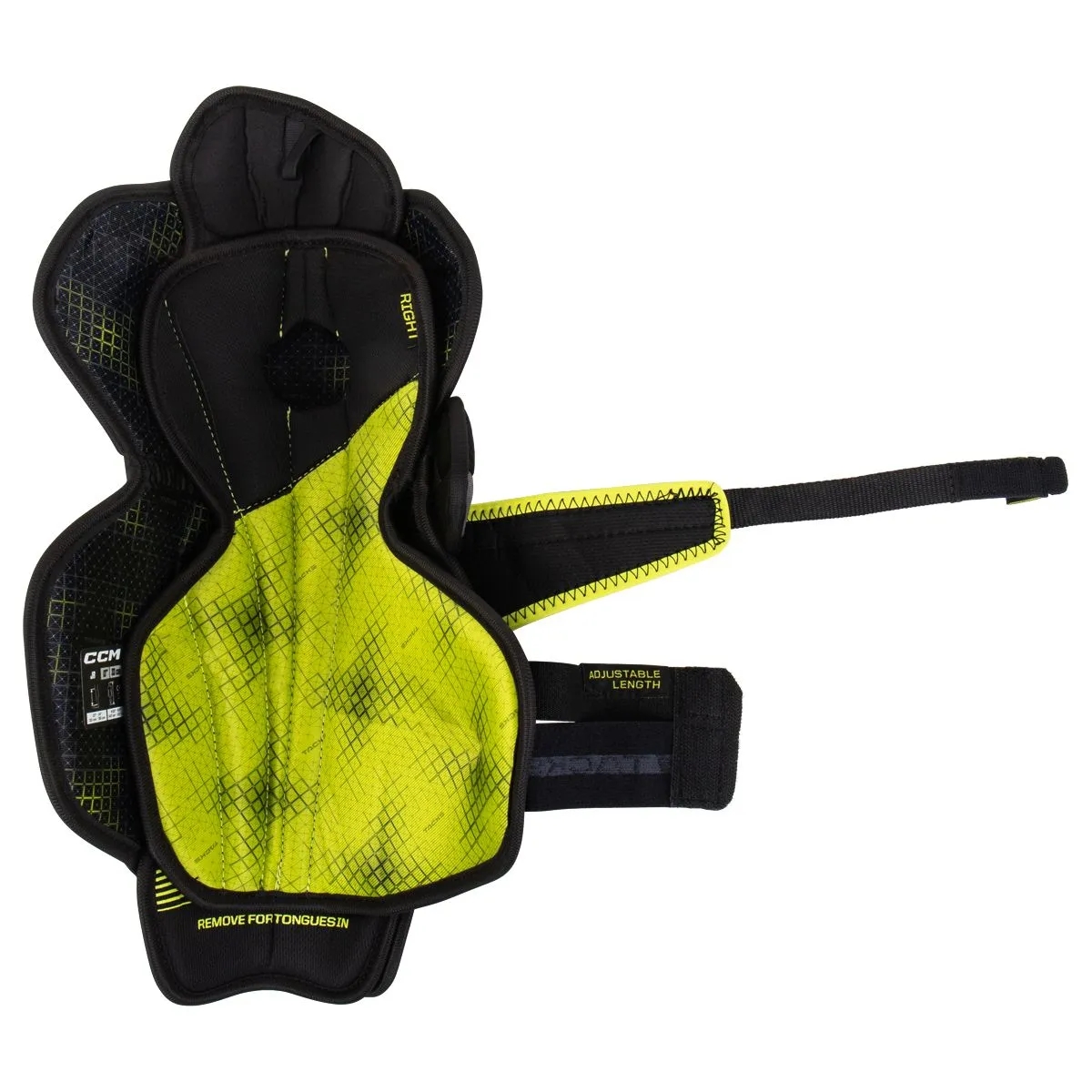 Hockey Shin Guards CCM Tacks XF Jr.product zoom image #2