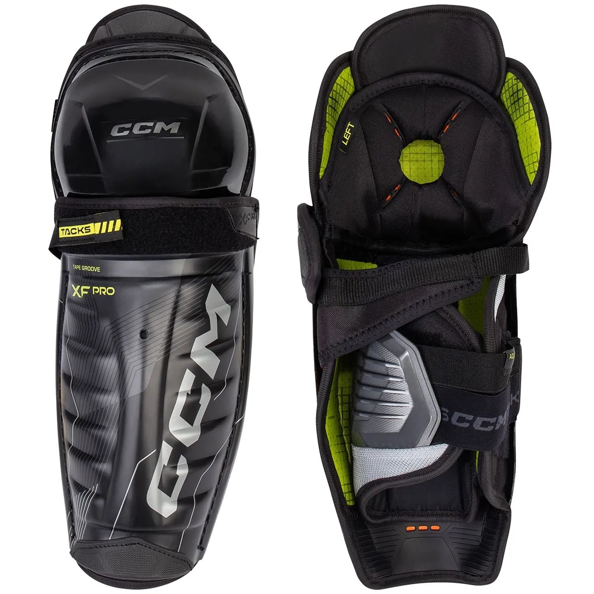 Hockey Shin Guards CCM Tacks XF Pro Jr.product zoom image #1