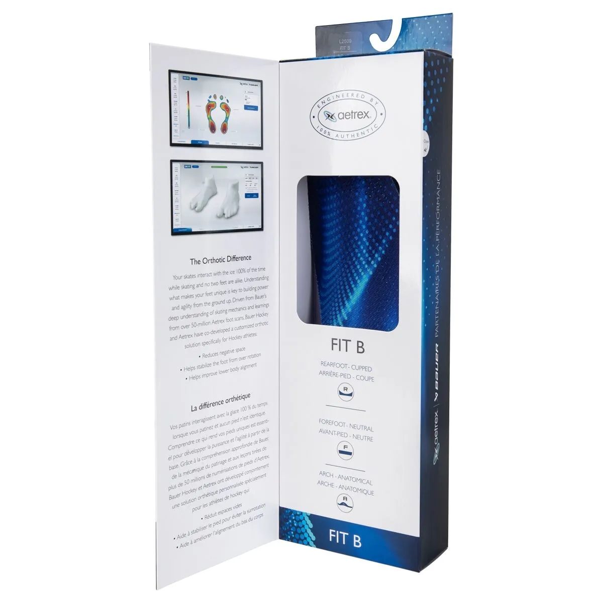 Hockey Insoles Bauer Aetrex Orthoticproduct zoom image #5