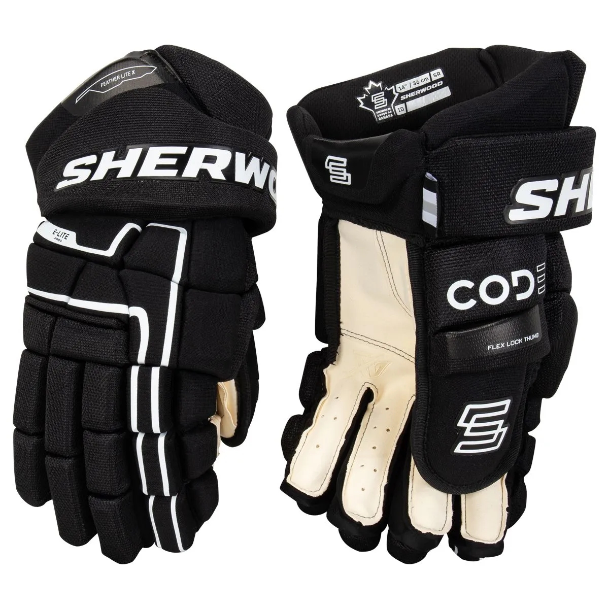 Hockeyhandskar Sherwood Code Encrypt 1 Sr.produktzoombild #1