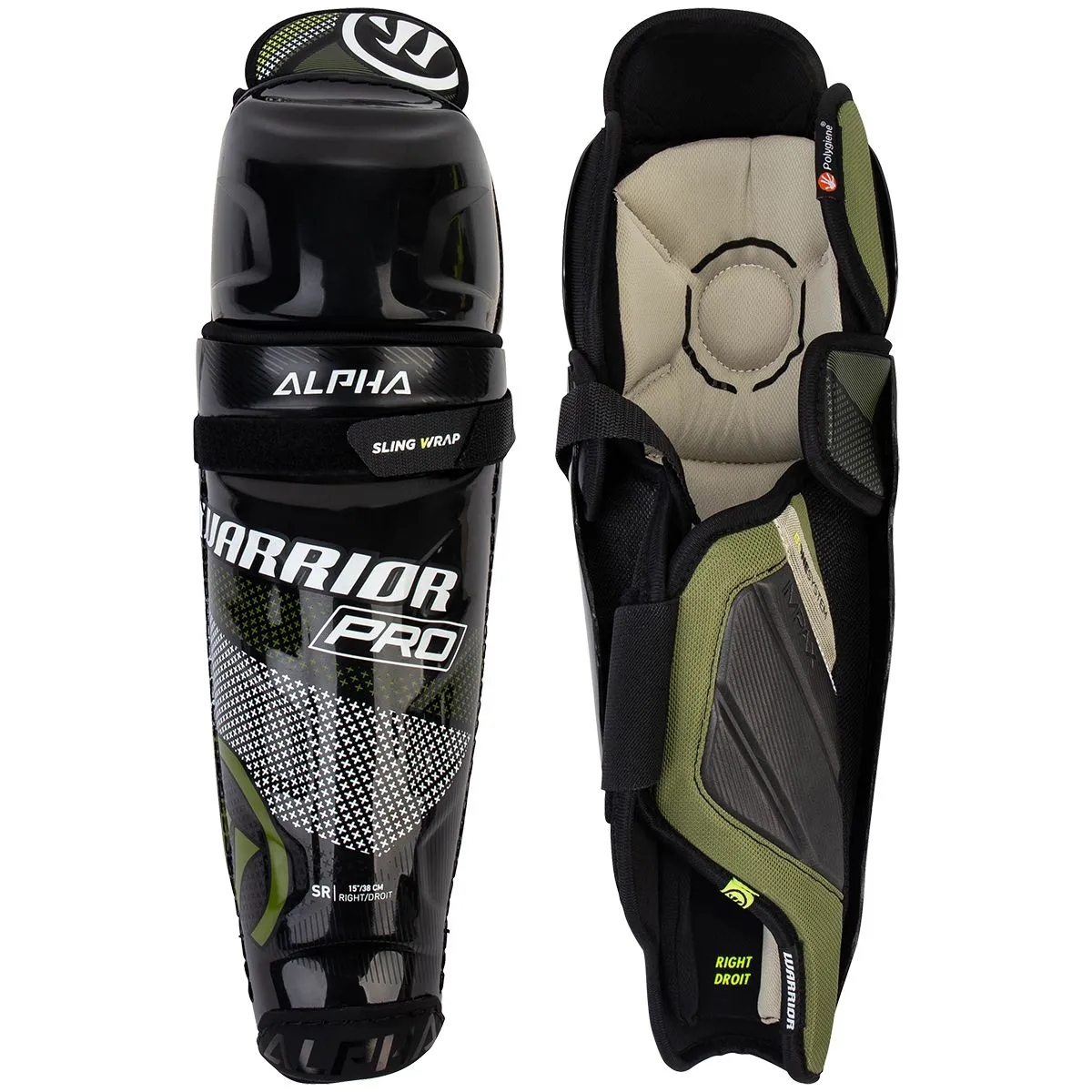 Hockey Shin Guards Warrior Alpha Pro Sr.product zoom image #1