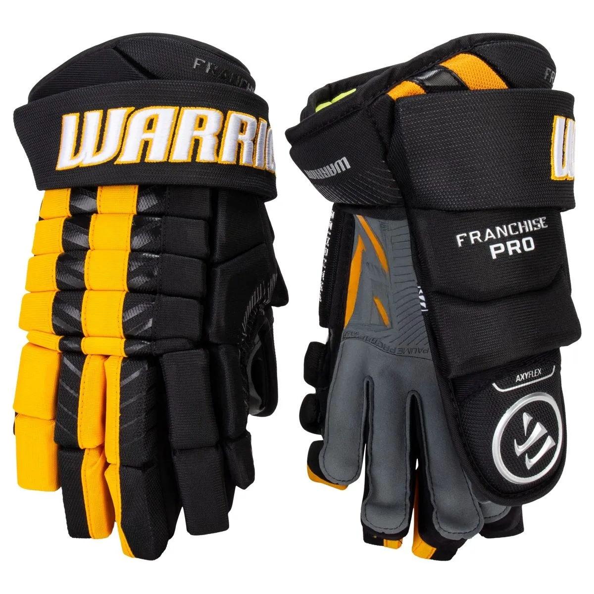 Hockey Gloves Warrior Franchise Pro Black/Sport Goldproduct zoom image #1