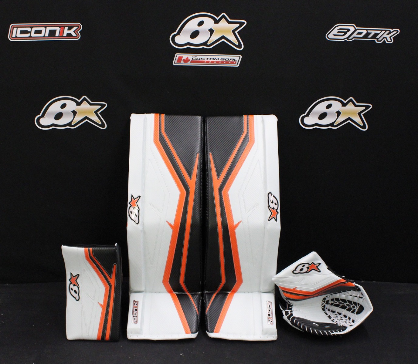 Custom Goalie Set Brian's ICONIK PRO Sr.product zoom image #1