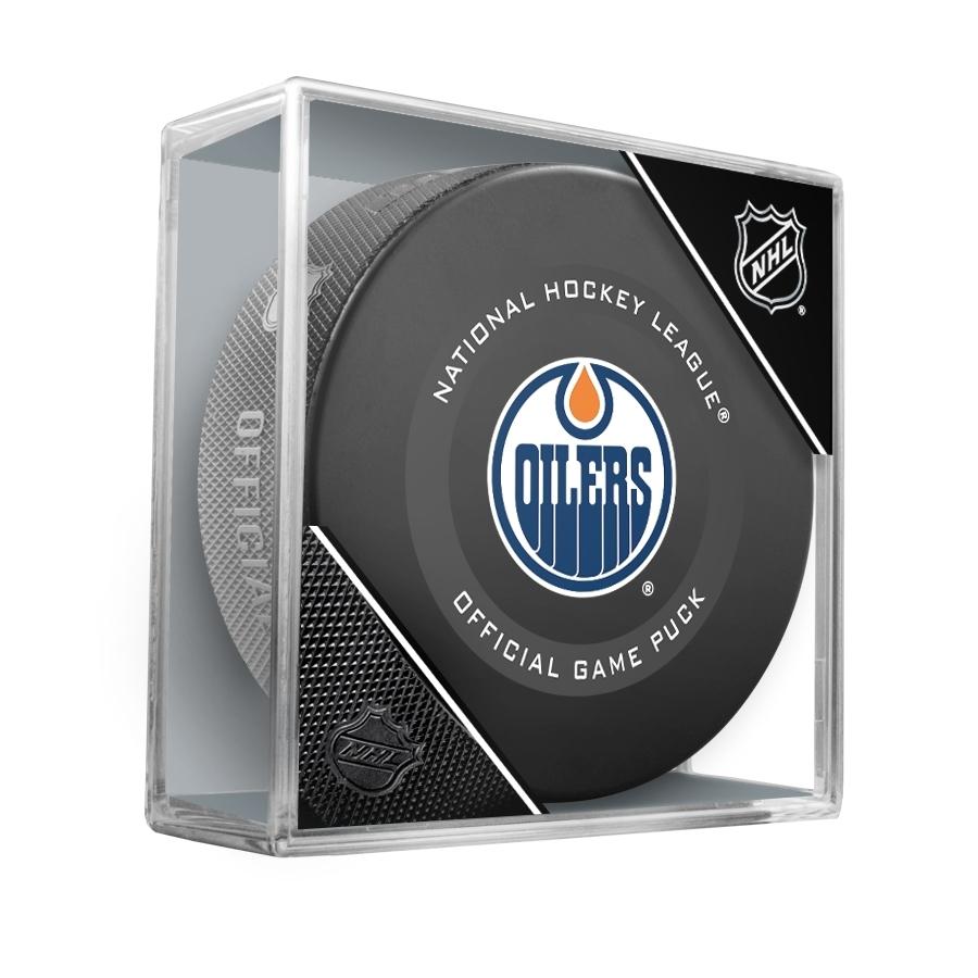Puck In Cube Edmonton Oilersproduct zoom image #1
