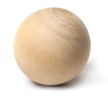 BlueSports Wood Stickhandling Ballproduct zoom image #1