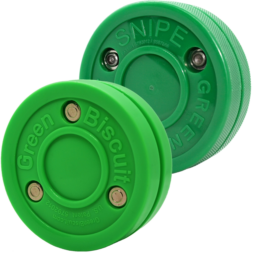 Green Biscuit Original Green Training/Snipe Pucks 2-Packproduct zoom image #1