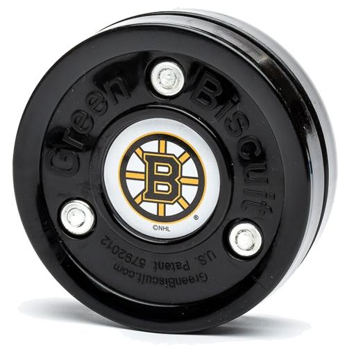 Boston Bruins Green Biscuit Training Puckproduct zoom image #1