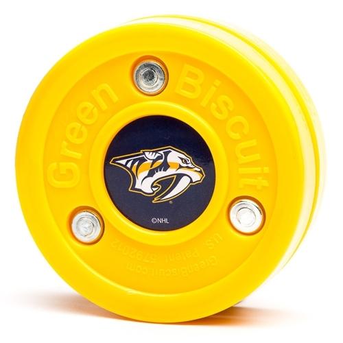 Nashville Predators Green Biscuit Training Puckproduct zoom image #1