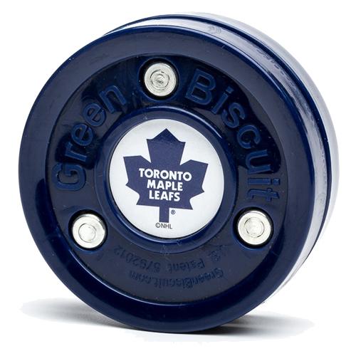 Toronto Maple Leafs Green Biscuit Training Puckproduct zoom image #1
