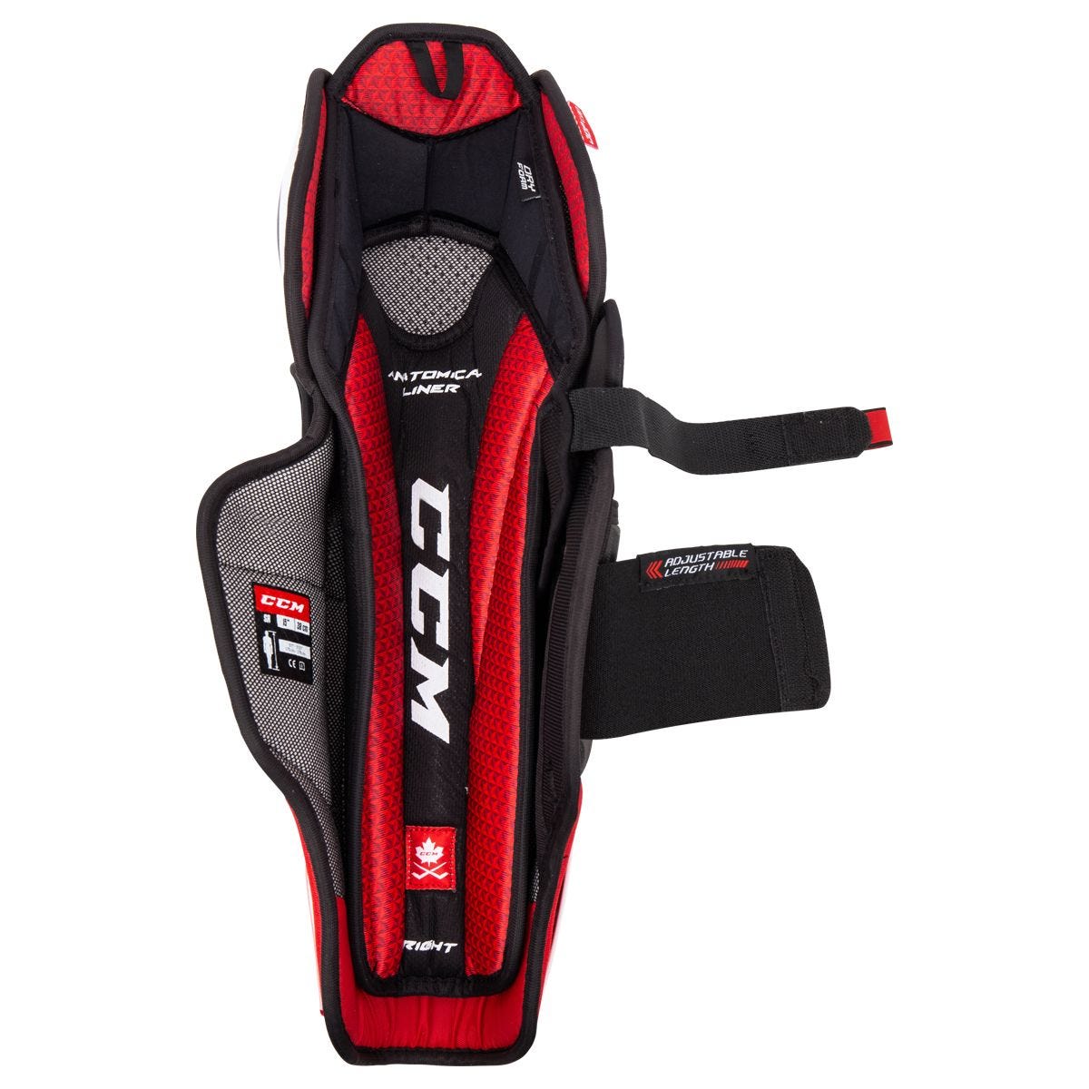 CCM JetSpeed FT4 Pro Sr. Hockey Shin Guardsproduct zoom image #2