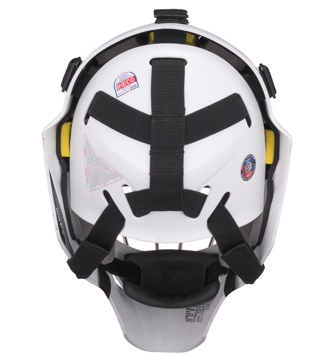 Goalie Mask CCM Axis F5 White Yth.product zoom image #4