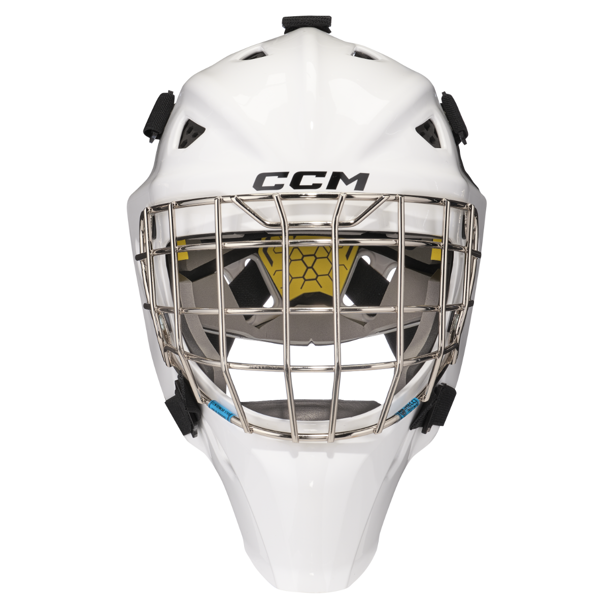 Målvaktsmask CCM Axis F5 Certified Cat-Eye Vit Sr.produktzoombild #2