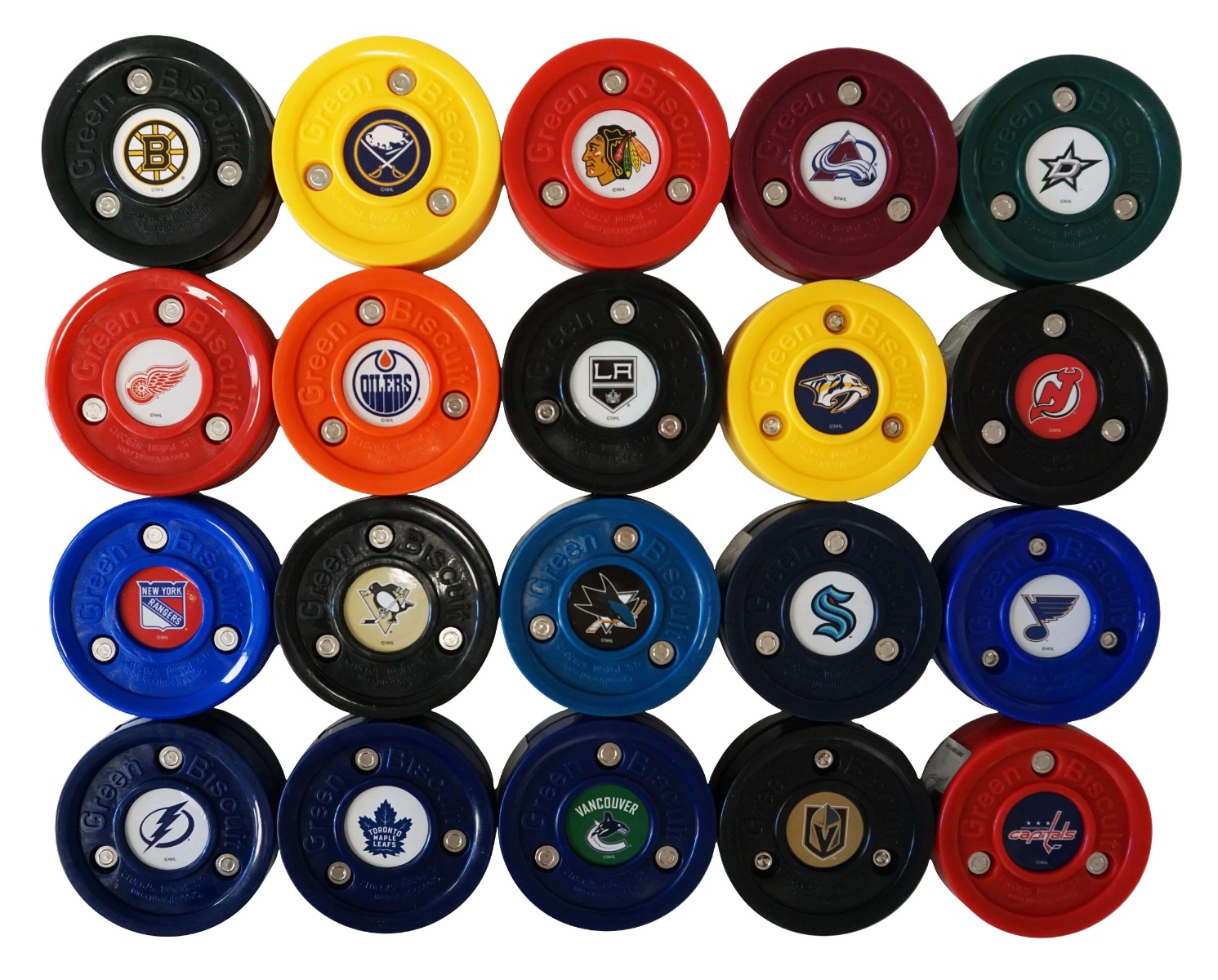 Training Puck Green Biscuit NHLproduct zoom image #1