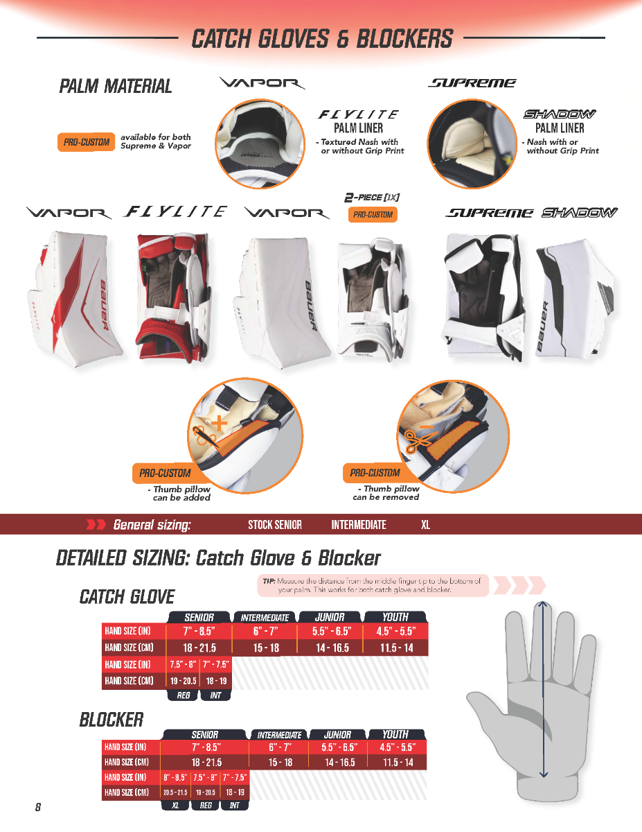 Custom Målvaktsset MYBAUER Sr. Pro Customproduktzoombild #9