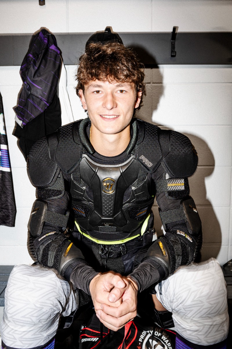 Matthew Schaefer wearing Warrior Alpha Pro protection