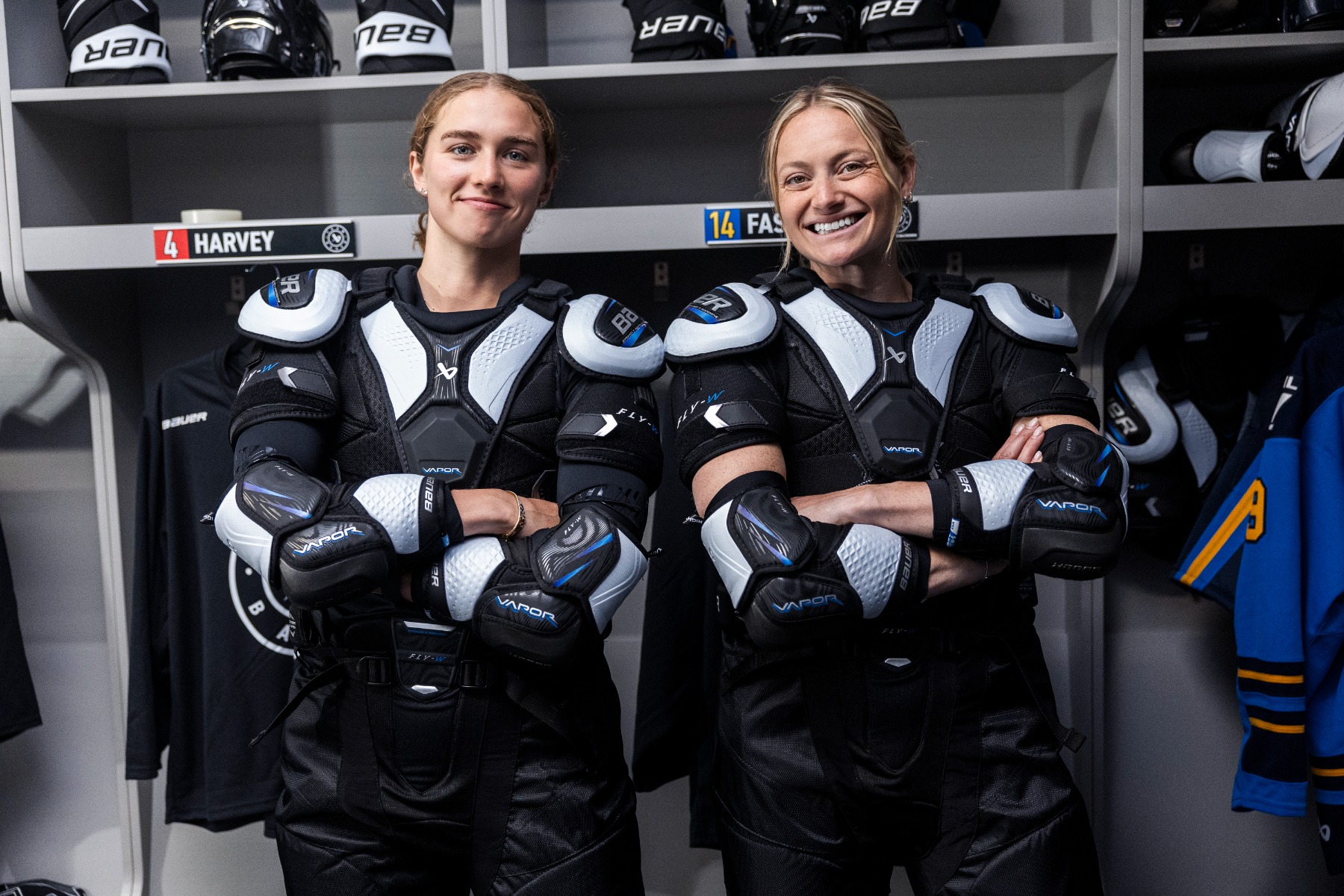 Bauer Vapor Fly-W — On the ice