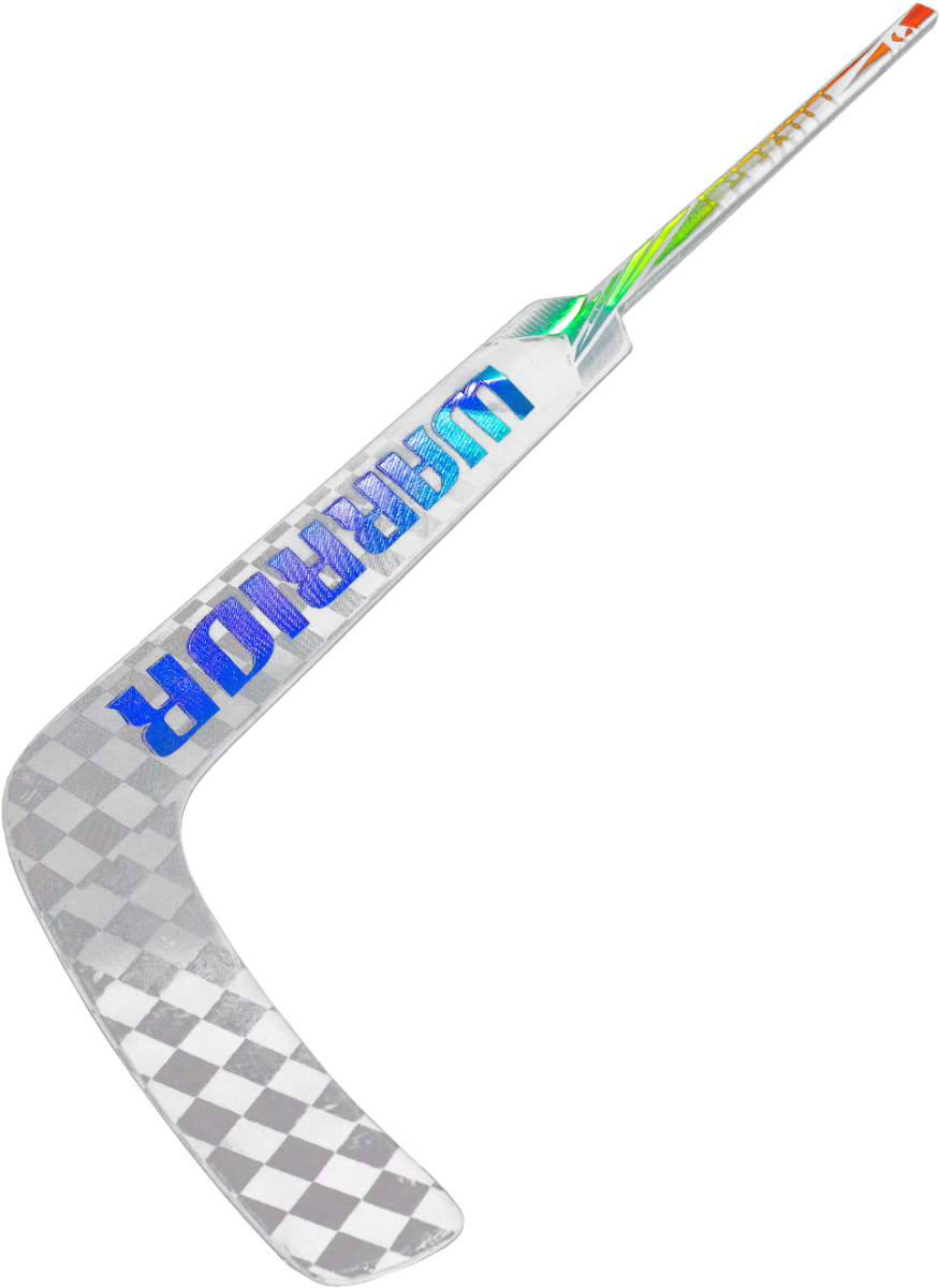Warrior Covert QR goalie stick in Mirror Twilight finish