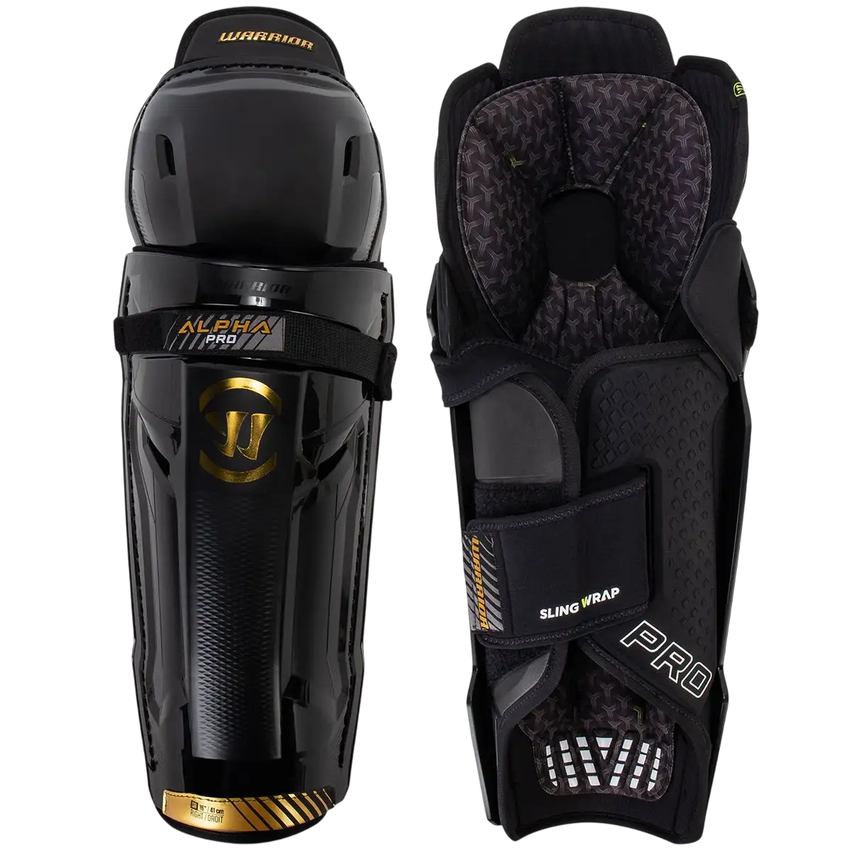 Warrior Alpha Pro Shin Guard — pair