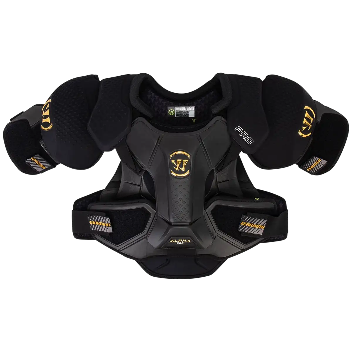 Warrior Alpha Pro Shoulder Pad — front