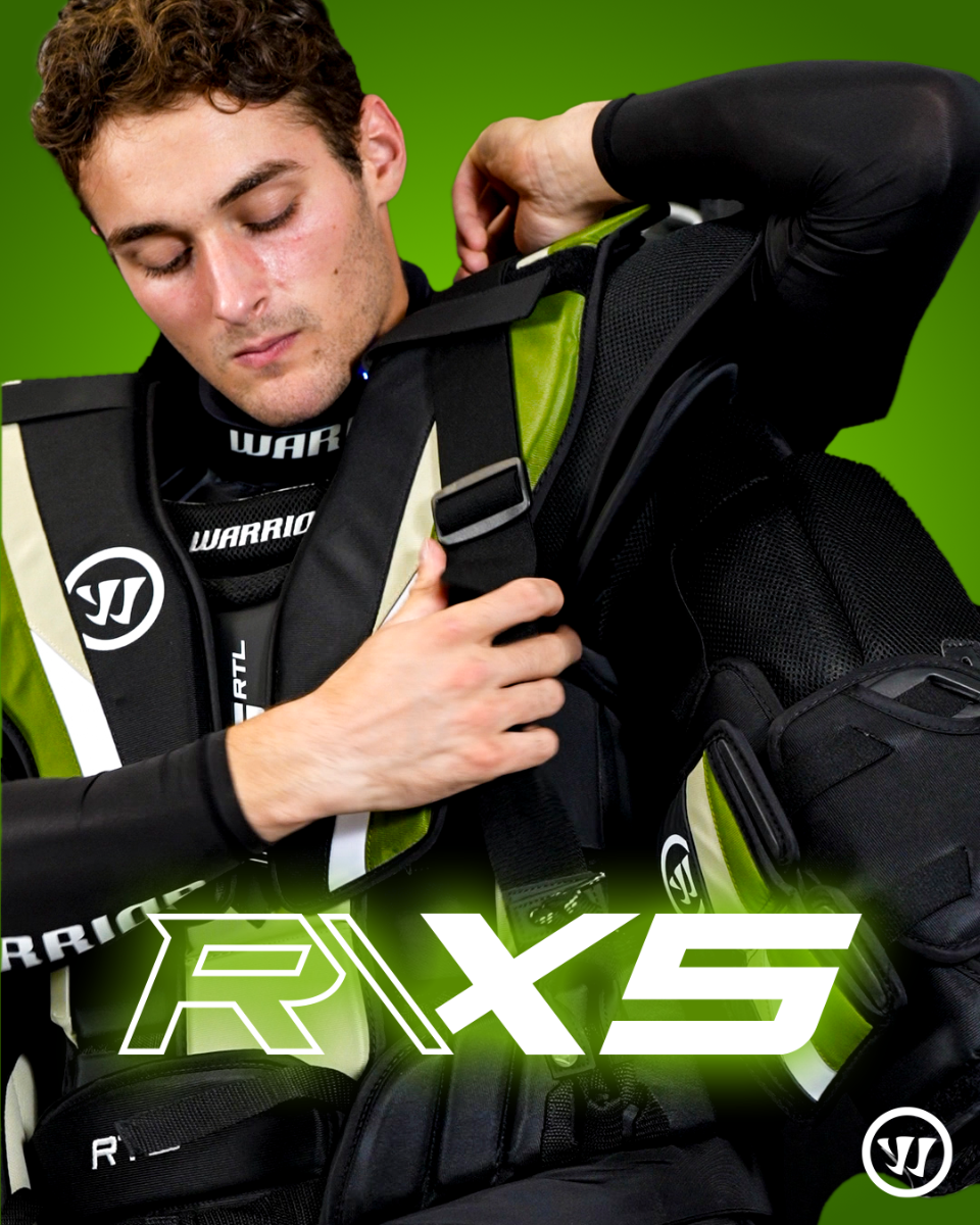 Warrior X5 RTL goalie series